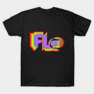 Fl@ transparent logo rainbow 🌈 T-Shirt